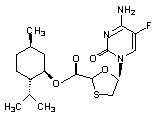 (2S,5R)-5-Fluoro cytosine-1-yl-[1,3]-oxathiolane-2- carboxylic acid menthyl ester? (FCME)